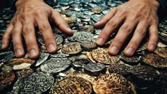 Rörmokare hittade guldskatter när han drog rör i källaren i ett gammalt hus